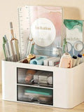 Multi-Functional Desk Organizer with Drawers