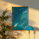 Ocean Scene Canvas Wall Art