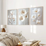 Serenity Floral Print Wall Art