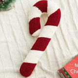 Christmas Candy Cane Throw Pillow