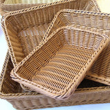 Rectangular Wicker Storage Box
