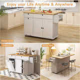 Kitchen Island Rolling Trolley