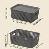 Plastic With/No Lid Storage Organizer Boxes