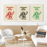 Cartoon Character Wall Posters