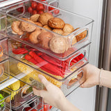 Stackable Refrigerator Organizer Bins
