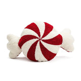 Christmas Candy Cane Throw Pillow