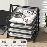 Tiered Mesh Desk Organizer