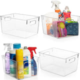 4-Pack Plastic Storage Containers