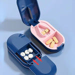Pill Cutter With Storage Box
