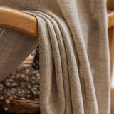 Semi-Transparent Linen Gauze Curtain