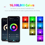 Smart Dimmable WiFi E14 RGB LED Bulb