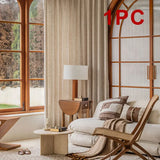 Semi-Transparent Linen Gauze Curtain