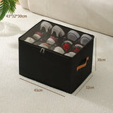 Foldable Grid Shoe Storage Box