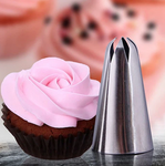 2D LARGE ROSE FLOWER PIPING NOZZLE