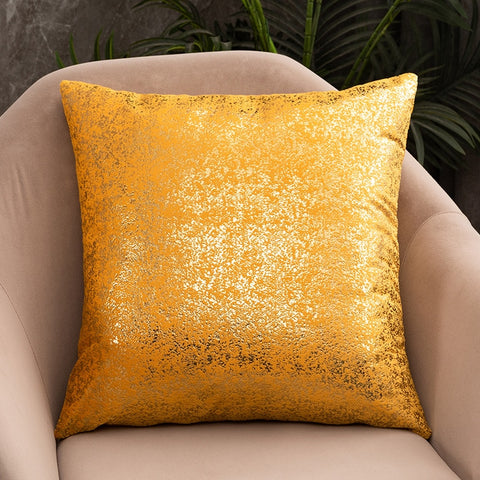Gold Velvet Cushion Cover