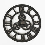 Modern Industrial Wall Clock
