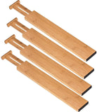 Bamboo Adjustable Drawer Dividers