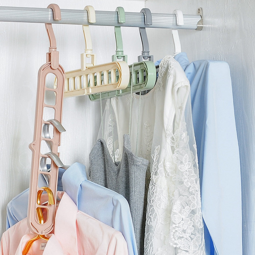 The distinctive clothes hanger with 8 foldable hangers organizes and  utilizes the largest possible space - DVINA online shopping for household  utensils home decor flowers