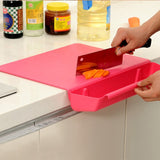 2 in 1 COLOURED CHOPPING BOARD