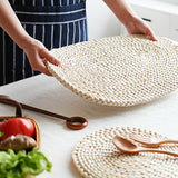 WOVEN NATURAL DINING TABLE MAT