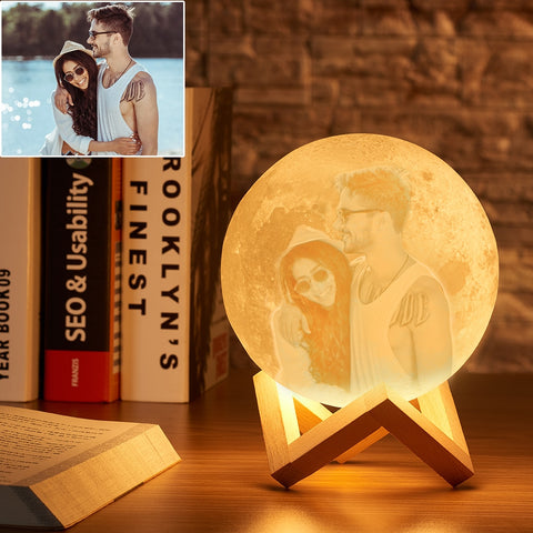 PERSONALIZED 3D PHOTO MOON LAMP