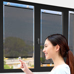 SUCTION CUP ROLLER BLINDS